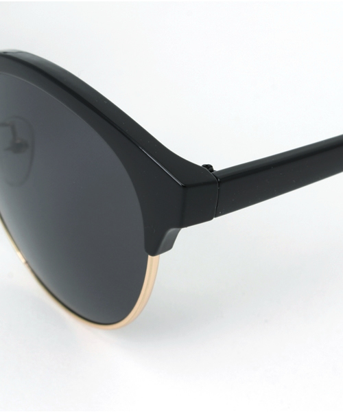 CIAOPANIC TYPY（チャオパニックティピー）の「ボストンハーフリムサングラス（サングラス・メンズ・ブラック・FREE）」の5枚目の写真