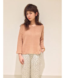 Kastane | ワイドリブプルオーバー(ニット/セーター)