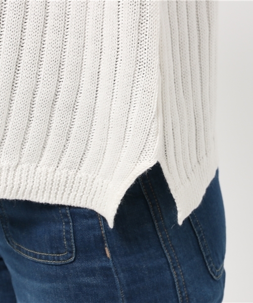 Kastane（カスタネ）の「ワイドリブプルオーバー（ニット/セーター・レディース・ピンクベージュ/アイボリー/ベビーピンク・FREE）」の9枚目の写真