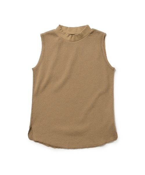Ray BEAMS(レイビームス)の「◇【ラブリ着用】Ray BEAMS / サーマル ハイネックノースリーブ(Tシャツ/カットソー・レディース・オリーブ/オフホワイト/ベージュ/ネイビー・ONE SIZE)」の12枚目の写真