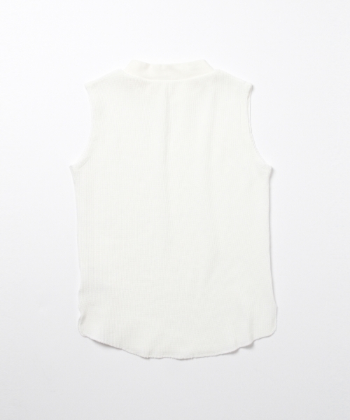 Ray BEAMS(レイビームス)の「◇【ラブリ着用】Ray BEAMS / サーマル ハイネックノースリーブ(Tシャツ/カットソー・レディース・オリーブ/オフホワイト/ベージュ/ネイビー・ONE SIZE)」の14枚目の写真