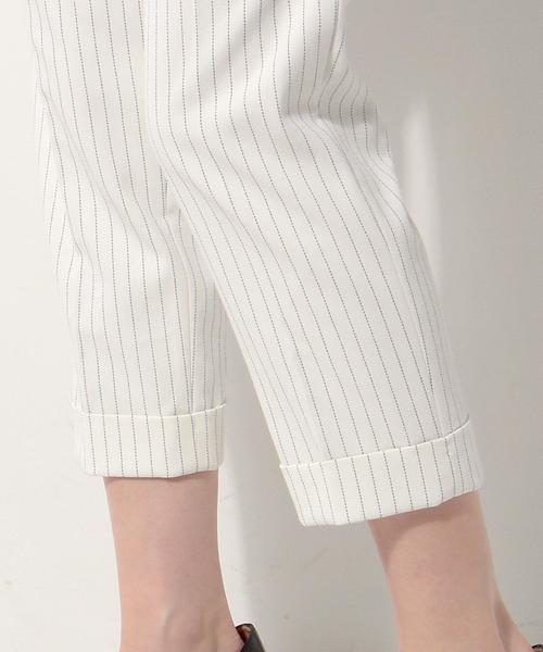 UNITED ARROWS TOKYO ドビースリム ストライプ パンツ UNITED ARROWS TOKYO ドビースリム ストライプ パンツ