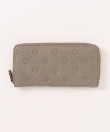 un signet（アンシグネ）の「zucchero ズッケロ 長財布 レディース 日本製 水玉 ドット ラウンド型 55215（財布）」