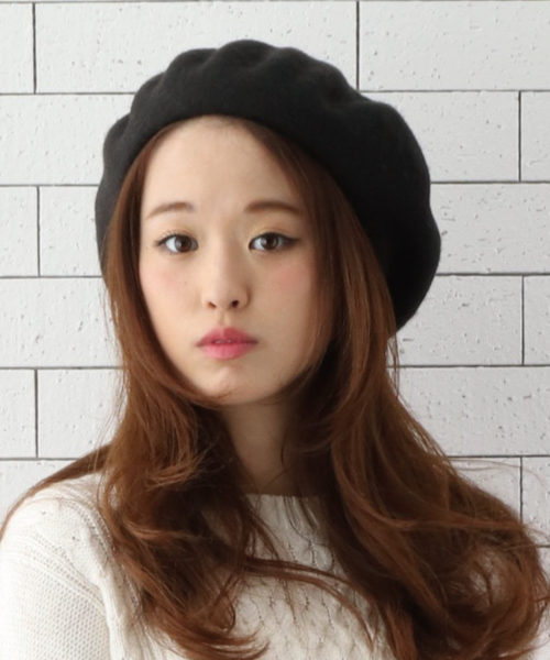 earth music&ecology（アースミュージックアンドエコロジー）の「【2016Autumn】バスクベレー（ハンチング/ベレー帽・レディース・ブラウン/ライトグレー/ボルドー/ベージュ/ブルーグリーン/ブラック・FREE）」の2枚目の写真