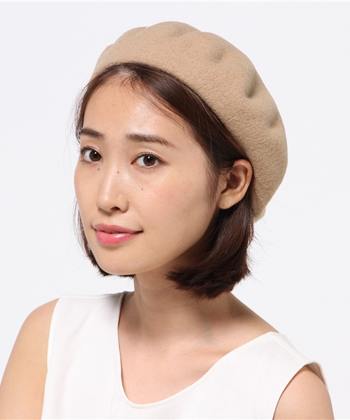 earth music&ecology（アースミュージックアンドエコロジー）の「【2016Autumn】バスクベレー（ハンチング/ベレー帽・レディース・ブラウン/ライトグレー/ボルドー/ベージュ/ブルーグリーン/ブラック・FREE）」の11枚目の写真