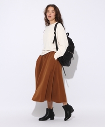 niko and... | オモテ起毛アシメフレアスカート【niko and ...】(スカート)