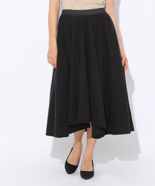 niko and...（ニコアンド）の「オモテ起毛アシメフレアスカート【niko and ...】（スカート・レディース・ブラック/グリーン/キャメル/オレンジ・3/4）」の14枚目の写真