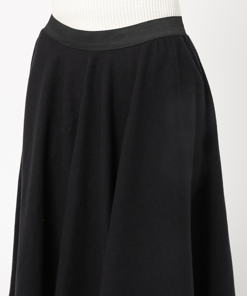 niko and...（ニコアンド）の「オモテ起毛アシメフレアスカート【niko and ...】（スカート・レディース・ブラック/グリーン/キャメル/オレンジ・3/4）」の8枚目の写真