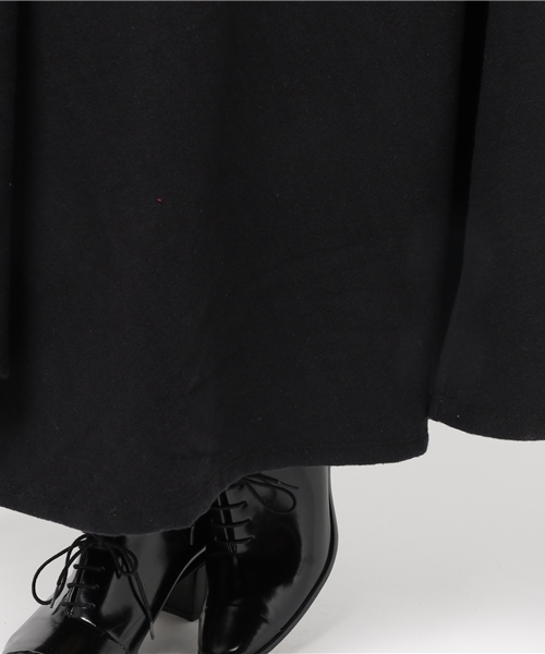 niko and...（ニコアンド）の「オモテ起毛アシメフレアスカート【niko and ...】（スカート・レディース・ブラック/グリーン/キャメル/オレンジ・3/4）」の11枚目の写真