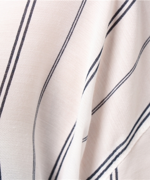 N.（N. Natural Beauty Basic）（エヌエヌナチュラルビューティーベーシック）の「ウォッシャブルビエラブラウス（シャツ/ブラウス・レディース・ホワイト系その他/ピンク/ネイビー/ホワイト・MEDIUM）」の11枚目の写真