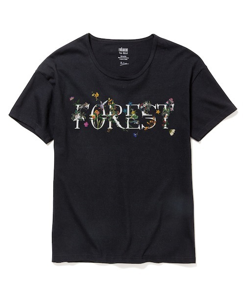 rehacer（レアセル）の「Forest Green Made in Japan（Tシャツ/カットソー・メンズ・ブラック/ホワイト/グレー・MEDIUM/X-LARGE/LARGE/SMALL）」の3枚目の写真