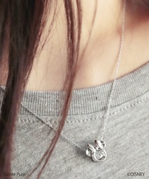 ESTELLE（エステール）の「ダンシングストーン Disney（ディズニー）ミニーマウス シルバー ネックレス ESTELLE/エステール（ネックレス・レディース）」
