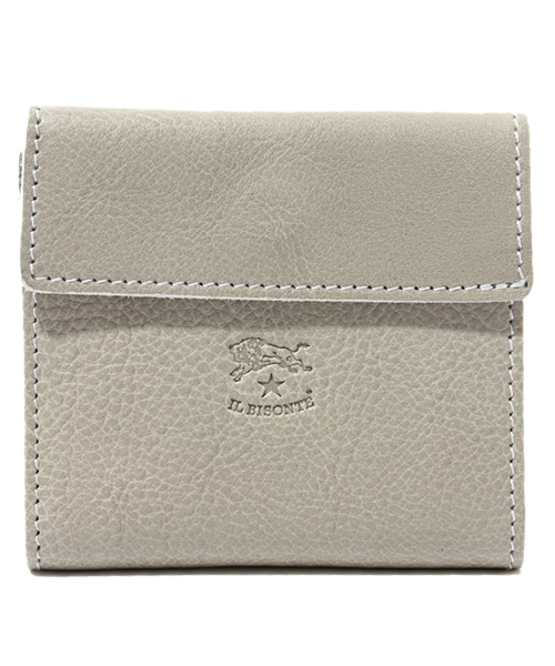IL BISONTE(イルビゾンテ)の「IL BISONTE / ORIGINAL LEATHER / ウォレット(財布・レディース・ダークブラウン/ブラック/ライトグレー/ネイビー/グレー/オリーブ/レッド/レンガ/オレンジ/グリーン/ライトブラウン/ナチュラル/ホワイト・FREE)」の4枚目の写真
