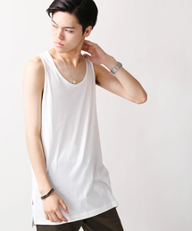 WEGO | WEGO/サイドスリットロングタンクトップ(タンクトップ)