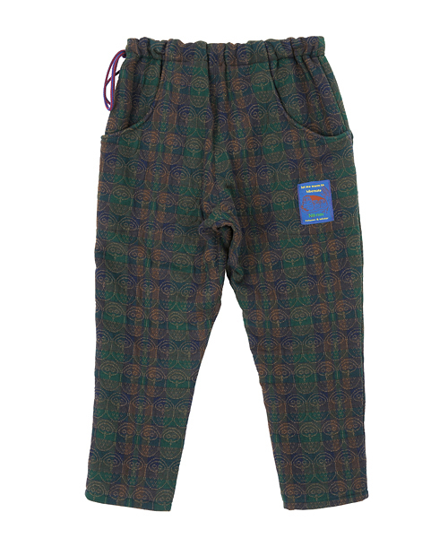 Ne-net(ネネット)の「フクロウキルト(その他パンツ・レディース・グリーン/マスタード・02/03)」の6枚目の写真