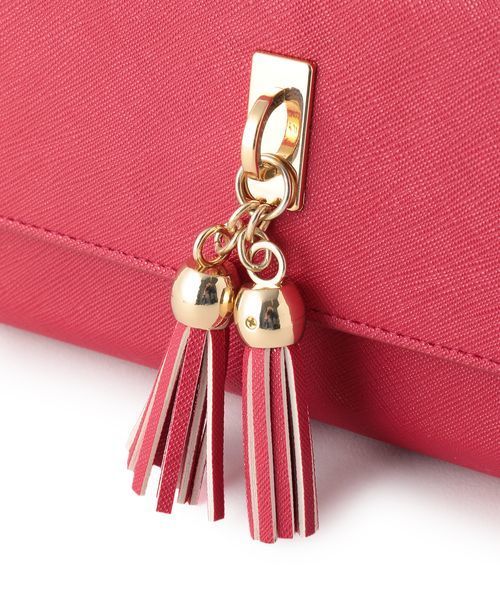 VIS（ビス）の「【2WAY】ウォレットミニショルダーバッグ（ショルダーバッグ・レディース・ブラック/ベージュ/ワイン・FREE）」の6枚目の写真