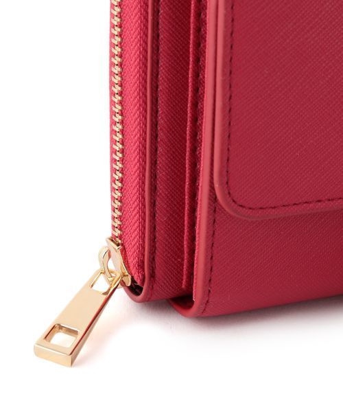 VIS（ビス）の「【2WAY】ウォレットミニショルダーバッグ（ショルダーバッグ・レディース・ブラック/ベージュ/ワイン・FREE）」の7枚目の写真