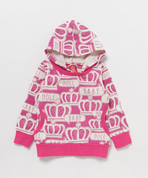 最新のデザイン トップス Babydoll ベビードール のパーカー 親子ペア フード取り外し可 ラキガキ風総柄パーカー スウェット9995k 総柄pk9995k を購入できます Babydoll パーカー親子ペア フード取り外し可 ラキガキ風総柄パーカー スウェット9995k パーカー