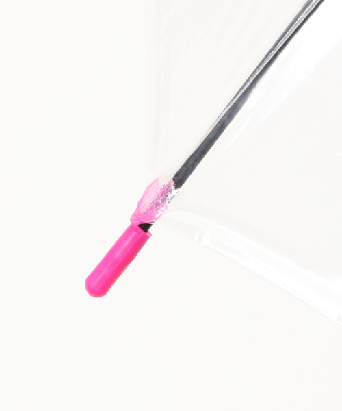 salle de bal（サルデバル）の「・ ショートワイドビニール傘 / 折りたたみ ビニール傘 ビニガサ 498 SGT（折りたたみ傘・レディース・ブラック/ネイビー/ピンク/ホワイト/イエロー/グリーン・FREE）」の12枚目の写真