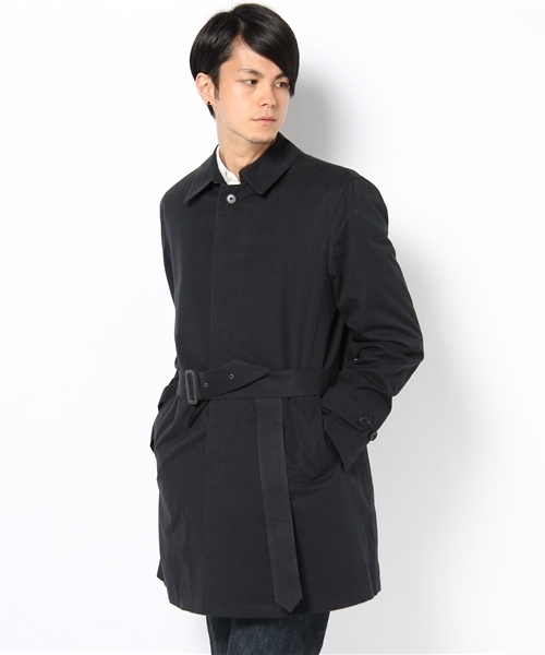 UNITED ARROWS(ユナイテッドアローズ)の「UA ベルテッドステンカラーコート(mg1212uB) ◆(ステンカラーコート・メンズ・ベージュ/ネイビー・X-SMALL/SMALL/MEDIUM/LARGE/X-LARGE)」の1枚目の写真