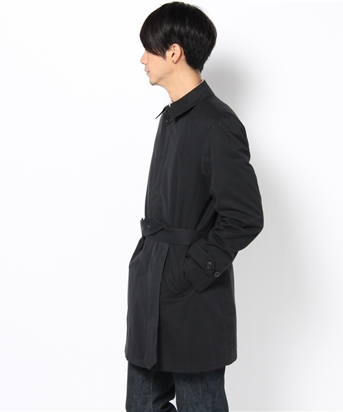 UNITED ARROWS(ユナイテッドアローズ)の「UA ベルテッドステンカラーコート(mg1212uB) ◆(ステンカラーコート・メンズ・ベージュ/ネイビー・X-SMALL/SMALL/MEDIUM/LARGE/X-LARGE)」の3枚目の写真