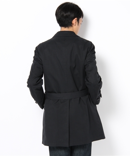 UNITED ARROWS(ユナイテッドアローズ)の「UA ベルテッドステンカラーコート(mg1212uB) ◆(ステンカラーコート・メンズ・ベージュ/ネイビー・X-SMALL/SMALL/MEDIUM/LARGE/X-LARGE)」の4枚目の写真