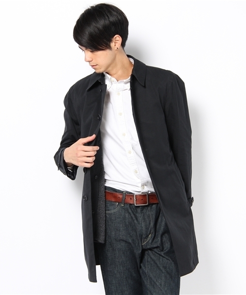 UNITED ARROWS(ユナイテッドアローズ)の「UA ベルテッドステンカラーコート(mg1212uB) ◆(ステンカラーコート・メンズ・ベージュ/ネイビー・X-SMALL/SMALL/MEDIUM/LARGE/X-LARGE)」の5枚目の写真