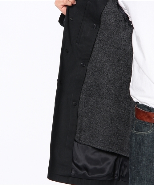 UNITED ARROWS(ユナイテッドアローズ)の「UA ベルテッドステンカラーコート(mg1212uB) ◆(ステンカラーコート・メンズ・ベージュ/ネイビー・X-SMALL/SMALL/MEDIUM/LARGE/X-LARGE)」の9枚目の写真