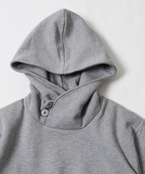 coen（コーエン）の「CVCスウェットボリュームネックパーカー18SS（パーカー・メンズ・ブラック/グレー・LARGE/X-LARGE/MEDIUM/SMALL）」の20枚目の写真