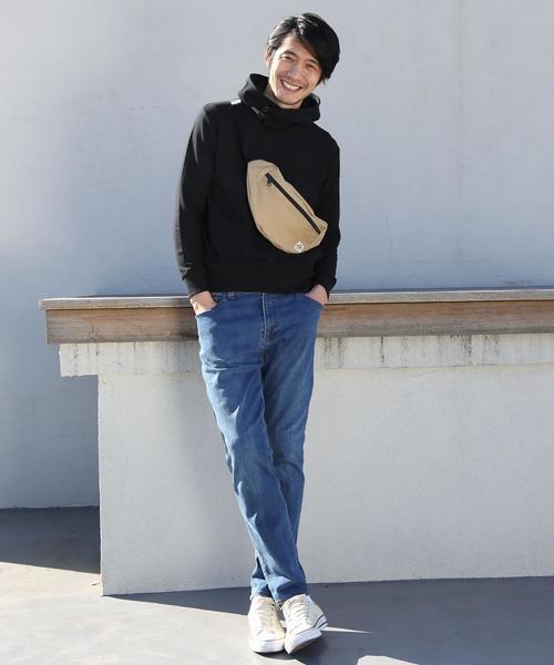 coen（コーエン）の「CVCスウェットボリュームネックパーカー18SS（パーカー・メンズ・ブラック/グレー・LARGE/X-LARGE/MEDIUM/SMALL）」の9枚目の写真