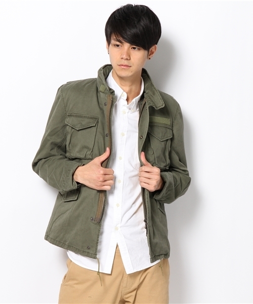 アメリカンラグシー ミリタリージャケット 本格ミリタリーを気軽に・暖かく・日常に。「AMERICAN RAG CIE