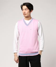 【Champion/チャンピオン】メンズ GOLF ニットベスト