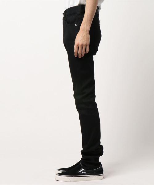 NOVE（ノーヴェ）の「【NOVE/ノーヴェ】RIGID SKINNY DENIM PANTS（デニムパンツ・メンズ・ブラック/インディゴブルー・32inch/28inch/30inch/34inch）」の3枚目の写真