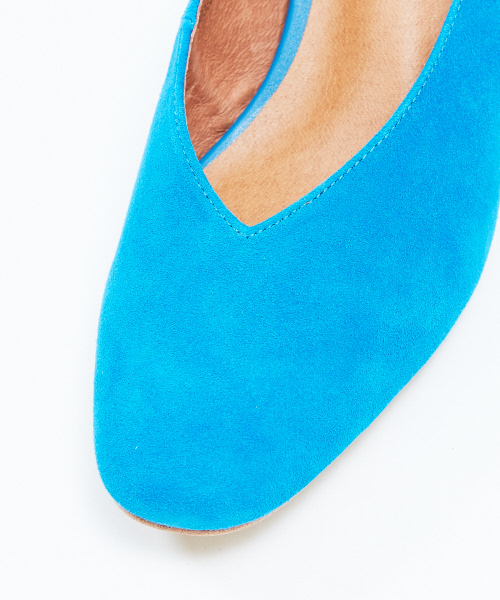 Abahouse Devinette(ドゥヴィネット)の「バブーシュサンダル(サンダル・レディース・ブルー/ベージュ/ダークブラウン・37/36/38)」の15枚目の写真