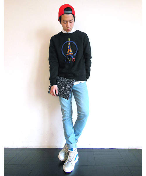 WHO'S WHO gallery（フーズフーギャラリー）の「テキスタイルクラッチ（クラッチバッグ・メンズ・ベージュ/チャコールグレー/グレー/ブルー/ネイビー/ダークブルー/ブルー系その他・FREE）」の16枚目の写真