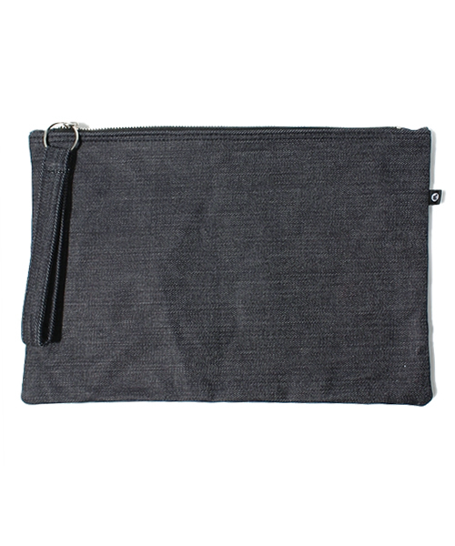 WHO'S WHO gallery（フーズフーギャラリー）の「テキスタイルクラッチ（クラッチバッグ・メンズ・ベージュ/チャコールグレー/グレー/ブルー/ネイビー/ダークブルー/ブルー系その他・FREE）」の7枚目の写真