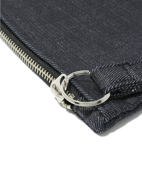 WHO'S WHO gallery（フーズフーギャラリー）の「テキスタイルクラッチ（クラッチバッグ・メンズ・ベージュ/チャコールグレー/グレー/ブルー/ネイビー/ダークブルー/ブルー系その他・FREE）」の9枚目の写真