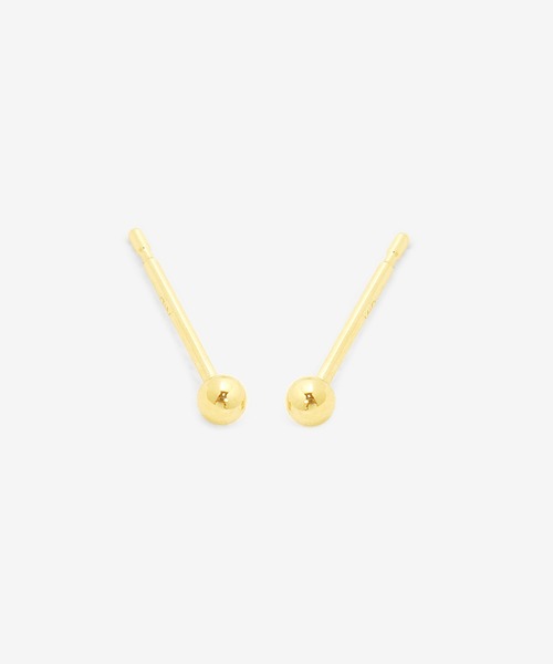 ESTELLE(エステール)の「K18 イエローゴールド ピアス (2mm) ESTELLE/エステール(ピアス(両耳用)・レディース・イエローゴールド・-)」の12枚目の写真