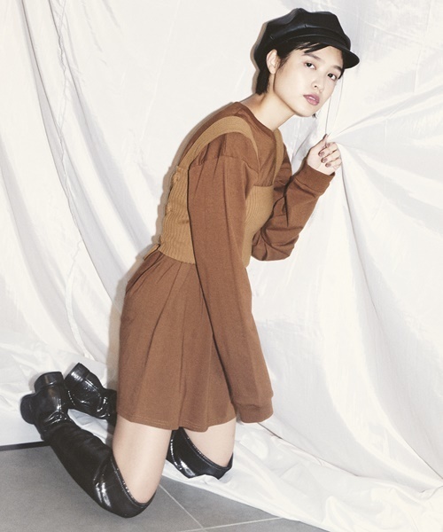 Snidel スナイデル の ビスチェセットカットワンピース ワンピース Wear