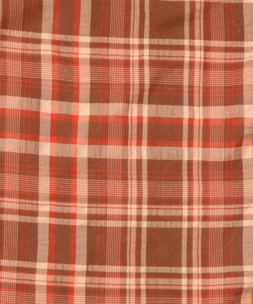 Heather（ヘザー）の「ＢＩＧフードチェックシャツ　　803076（シャツ/ブラウス・レディース・ホワイト×ブラック/ブラウン系その他/パープル系その他・FREE）」の7枚目の写真