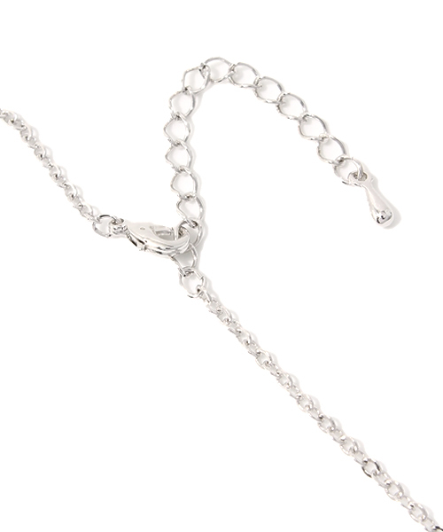 WEGO（ウィゴー）の「WEGO/2連プレートネックレス（ネックレス・メンズ・ブラック/シルバー・FREE）」の6枚目の写真