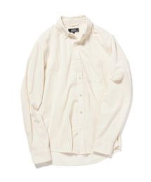 BEAMS | □BEAMS / コーデュロイ ガーメントダイ ボタンダウンシャツ(シャツ/ブラウス)