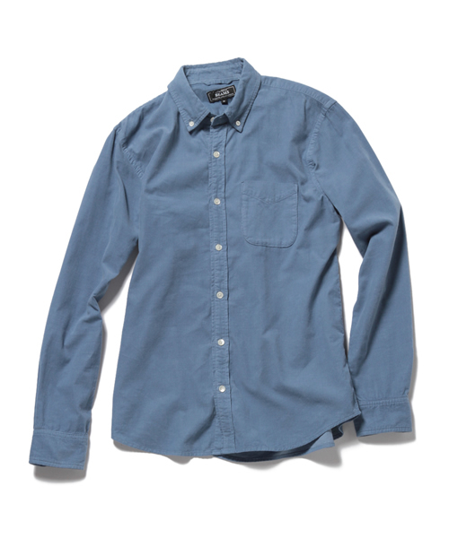 BEAMS（ビームス）の「□BEAMS / コーデュロイ ガーメントダイ ボタンダウンシャツ（シャツ/ブラウス・メンズ・ホワイト/オレンジ/ブルー/ネイビー・SMALL/MEDIUM/LARGE/X-LARGE）」の3枚目の写真