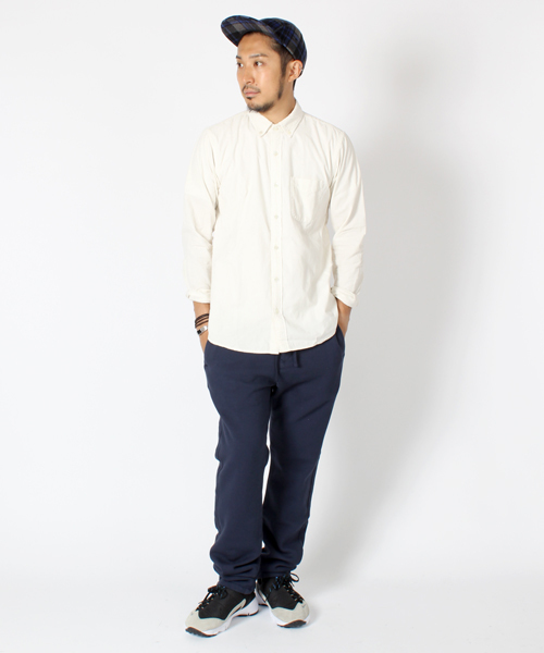 BEAMS（ビームス）の「□BEAMS / コーデュロイ ガーメントダイ ボタンダウンシャツ（シャツ/ブラウス・メンズ・ホワイト/オレンジ/ブルー/ネイビー・SMALL/MEDIUM/LARGE/X-LARGE）」の15枚目の写真