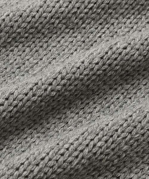 MinoriTY（マイノリティ）の「オーバーサイズ袖切り替えタートルネックニット（ニット/セーター・メンズ・グレー/ブラック/グリーン/テラコッタ・M/L）」の10枚目の写真