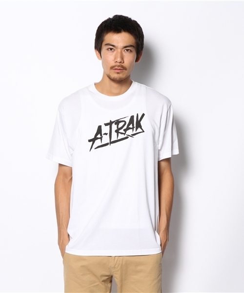 Manhattan Records(マンハッタン レコーズ)の「Fools Gold / Stencil Logo Tee(Tシャツ/カットソー・メンズ・ホワイト・LARGE)」の1枚目の写真
