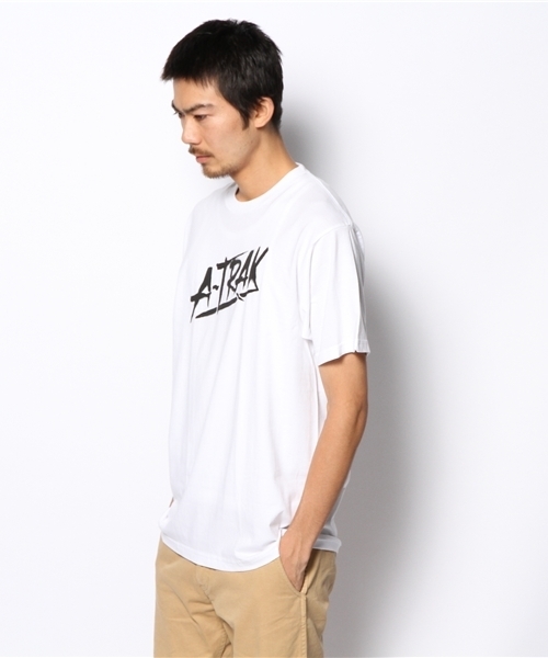 Manhattan Records(マンハッタン レコーズ)の「Fools Gold / Stencil Logo Tee(Tシャツ/カットソー・メンズ・ホワイト・LARGE)」の3枚目の写真