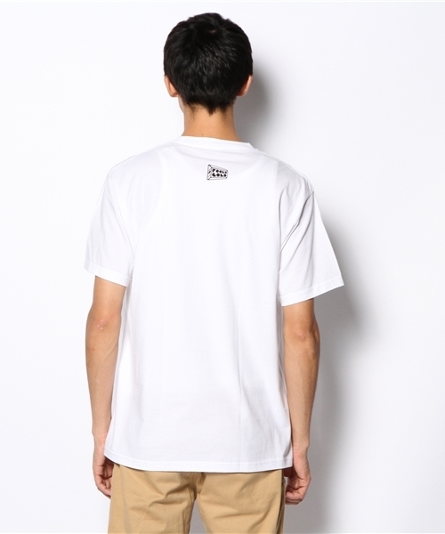 Manhattan Records(マンハッタン レコーズ)の「Fools Gold / Stencil Logo Tee(Tシャツ/カットソー・メンズ・ホワイト・LARGE)」の4枚目の写真