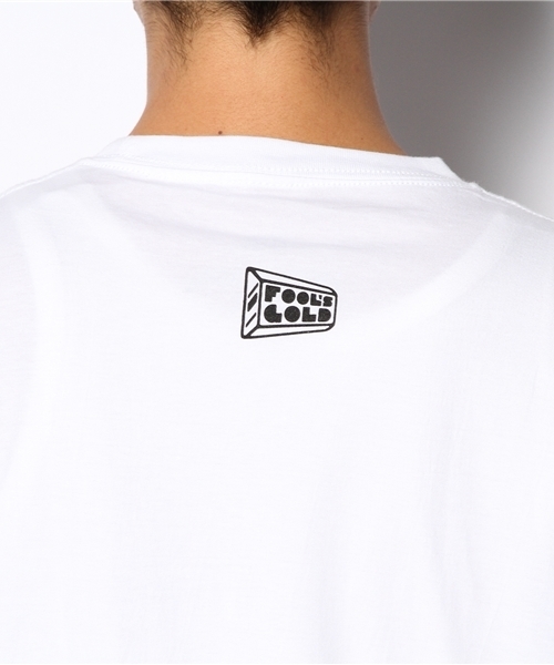 Manhattan Records(マンハッタン レコーズ)の「Fools Gold / Stencil Logo Tee(Tシャツ/カットソー・メンズ・ホワイト・LARGE)」の6枚目の写真