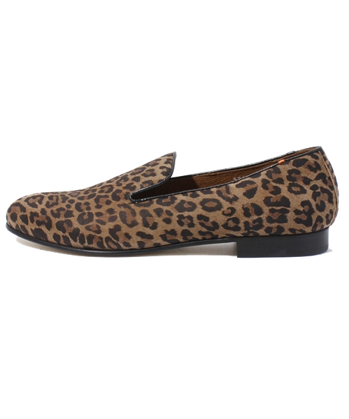 SHIPS JET BLUE（シップスジェットブルー）の「JB: レオパード/スリッポン（その他シューズ・メンズ・ブラウン・43/40/42/41）」の2枚目の写真